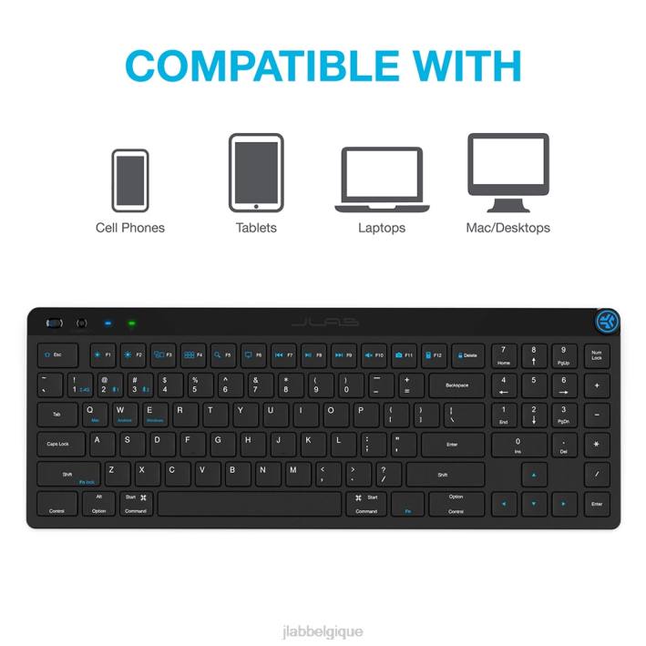 JLab clavier sans fil jbuds accessoires J4HV145 noir