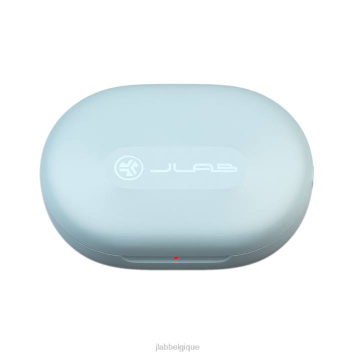 JLab étui de chargement de remplacement : allez au sport aérien accessoires J4HV82 bleu clair