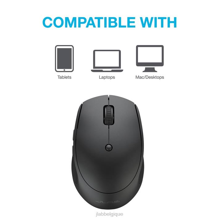 JLab allez charger la souris sans fil accessoires J4HV151 noir