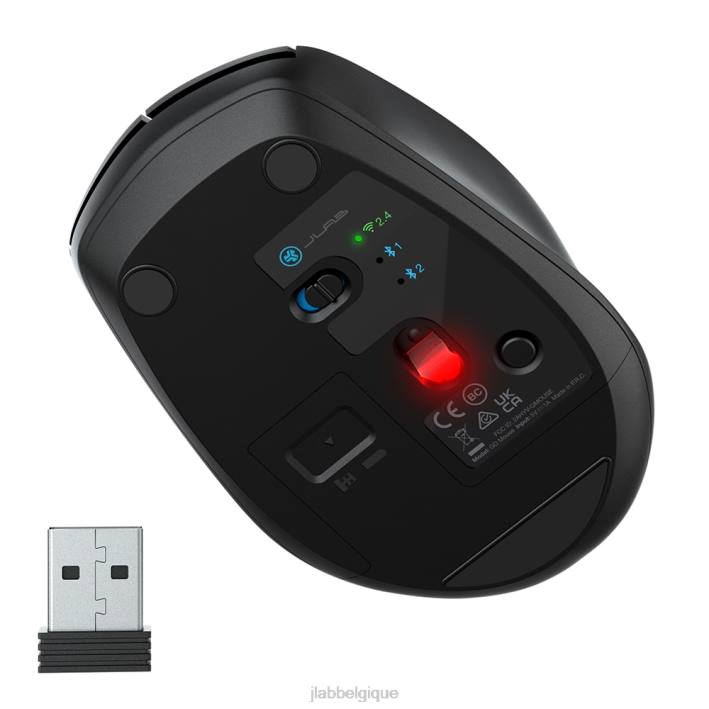 JLab allez à la souris sans fil accessoires J4HV153 noir