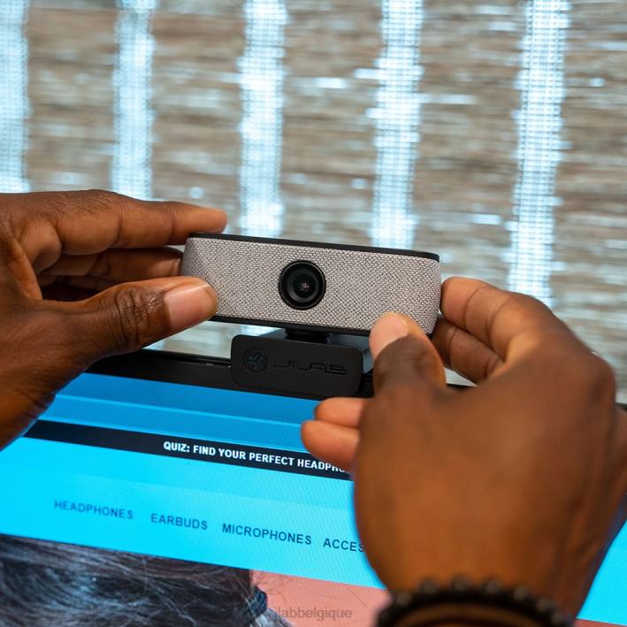 JLab webcam usb jbuds accessoires J4HV157 noir