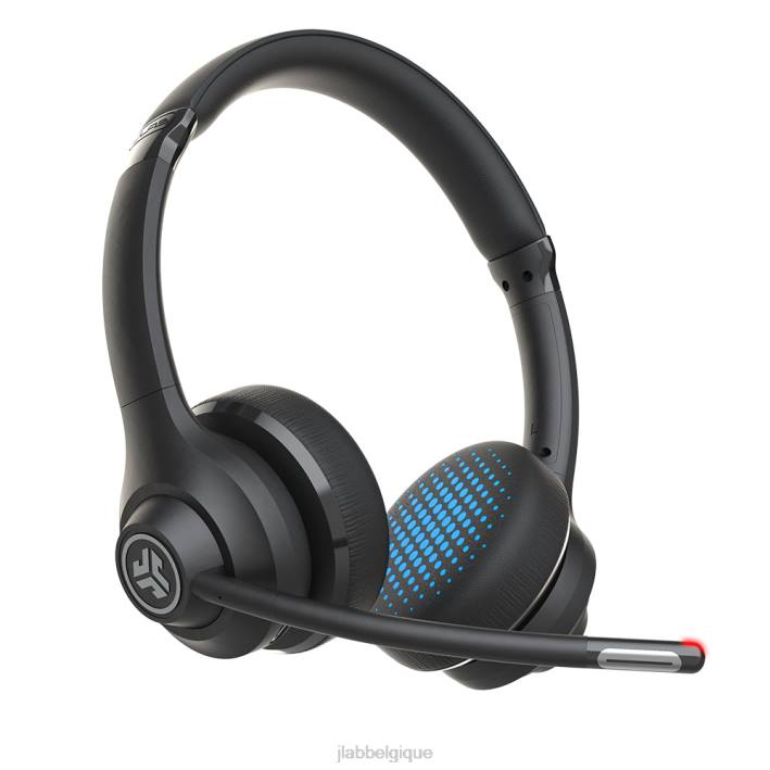 JLab aller travailler casque supra-auriculaire sans fil et filaire écouteurs J4HV7 noir