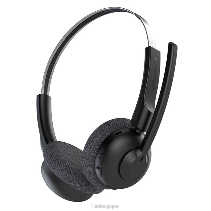 JLab allez travailler, casque supra-auriculaire pop écouteurs J4HV4 noir