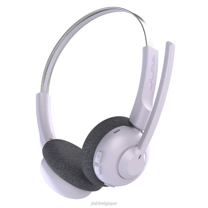 JLab allez travailler, casque supra-auriculaire pop écouteurs J4HV6 lilas