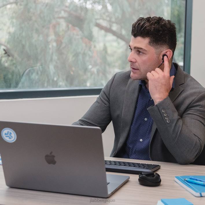 JLab casque intra-auriculaire Work Buds écouteurs J4HV2 noir