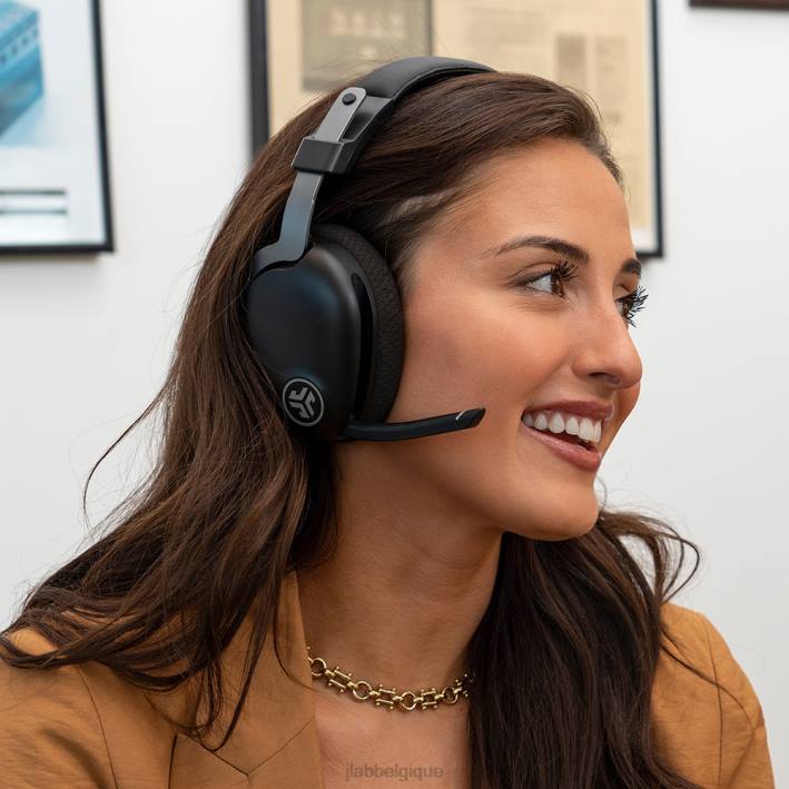 JLab jbuds work casque supra-auriculaire sans fil écouteurs J4HV3 noir