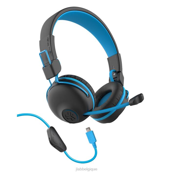 JLab jbuddies play gaming casque sans fil pour enfants écouteurs J4HV38 bleu