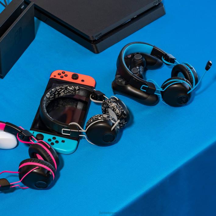 JLab jbuddies play gaming casque sans fil pour enfants écouteurs J4HV39 noir