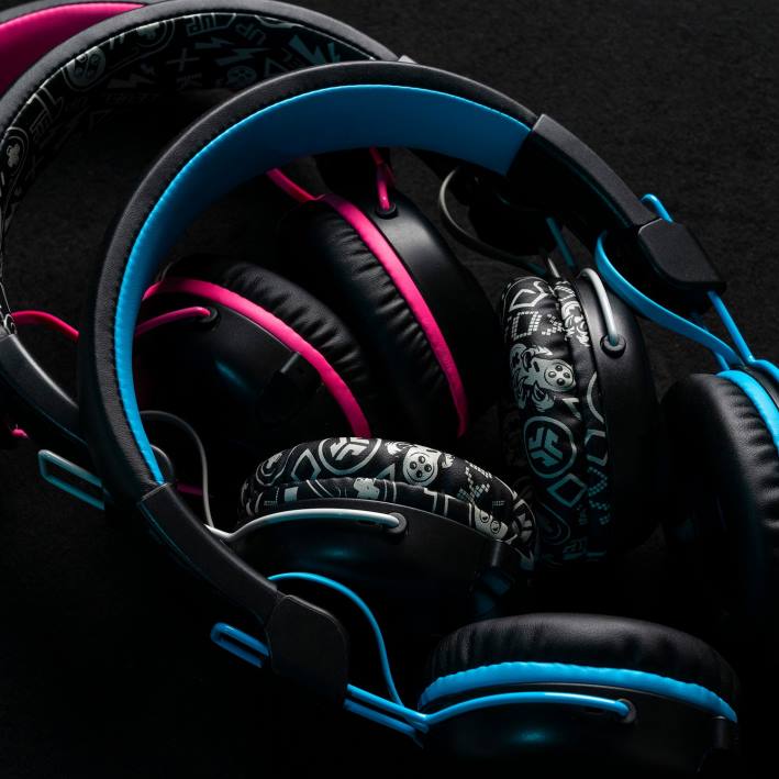 JLab jbuddies play gaming casque sans fil pour enfants écouteurs J4HV39 noir