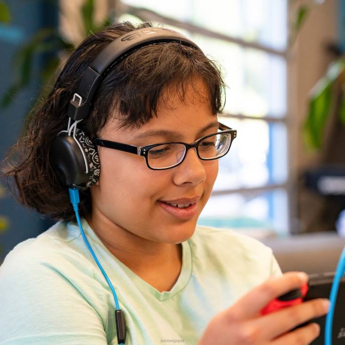 JLab jbuddies play gaming casque sans fil pour enfants écouteurs J4HV39 noir