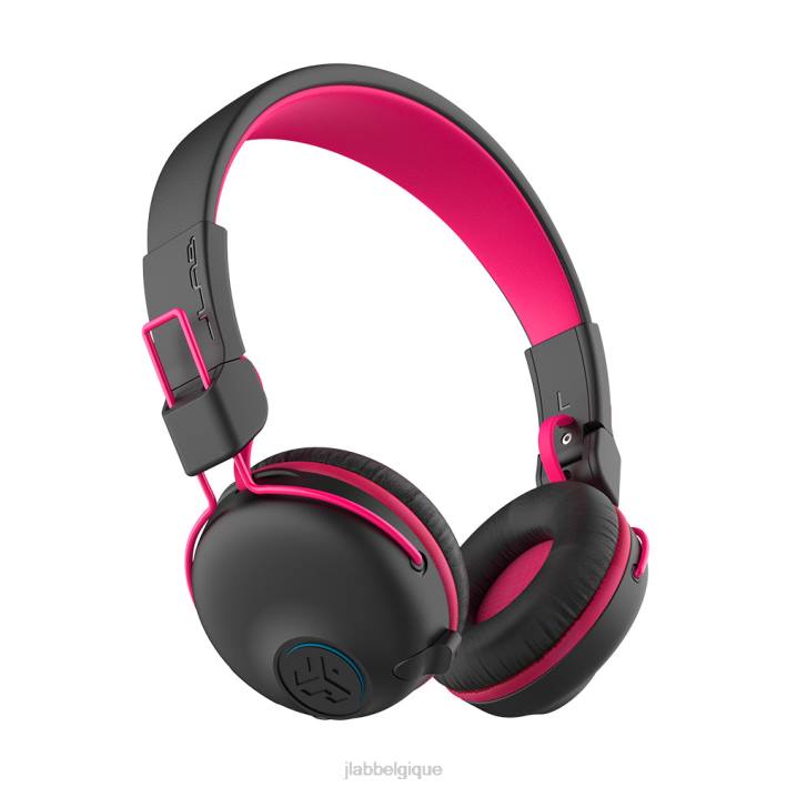 JLab jbuddies play gaming casque sans fil pour enfants écouteurs J4HV40 rose