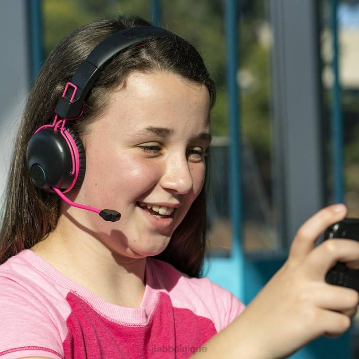 JLab jbuddies play gaming casque sans fil pour enfants écouteurs J4HV40 rose