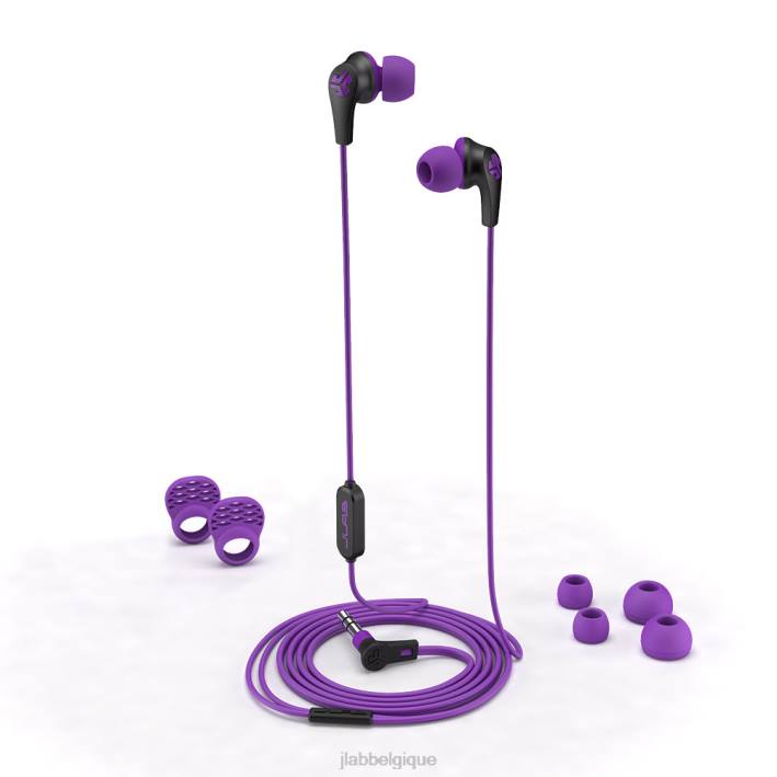 JLab écouteurs filaires jbuds pro signature écouteurs J4HV133 violet