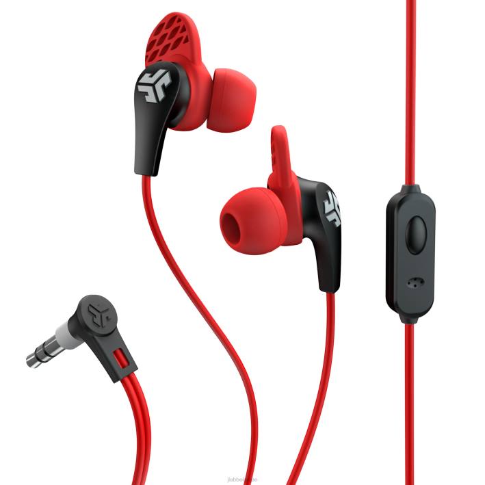 JLab écouteurs filaires jbuds pro signature écouteurs J4HV136 rouge