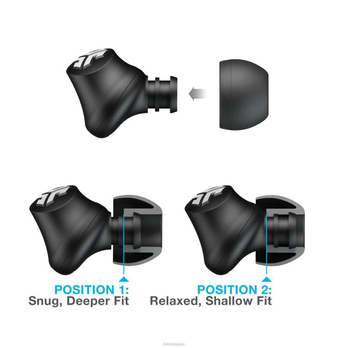JLab écouteurs signature jbuds2 écouteurs J4HV139 noir