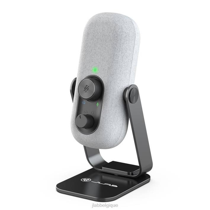 JLab allez parler microphone USB écouteurs J4HV160 blanc