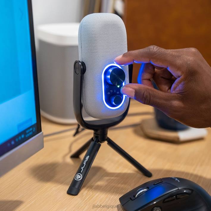 JLab jbuds parle microphone usb écouteurs J4HV162 blanc