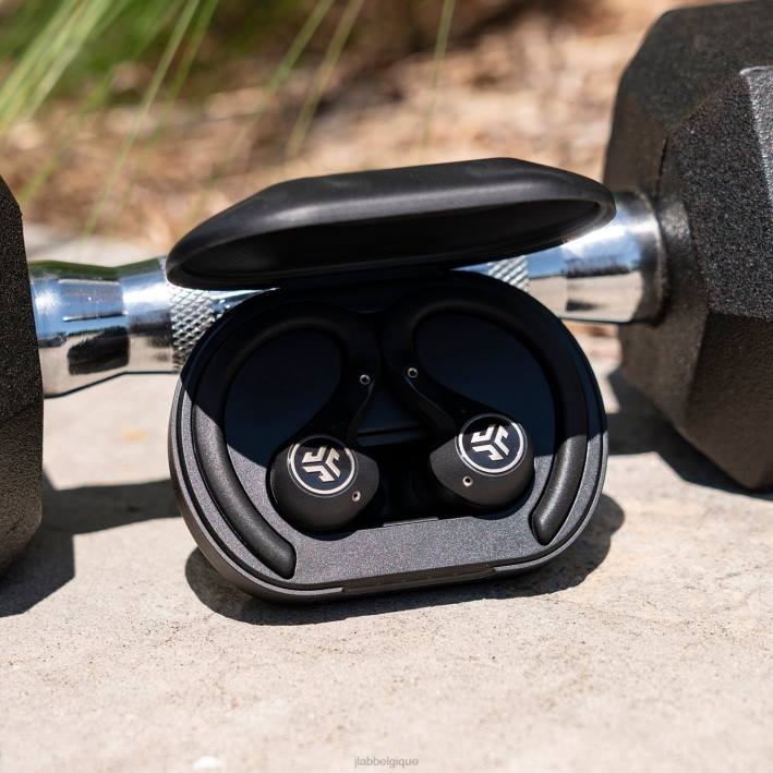 JLab Epic Air Sport et véritables écouteurs sans fil écouteurs J4HV15 noir