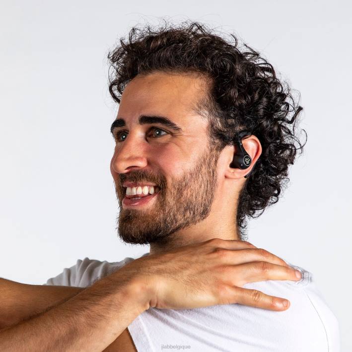 JLab Epic Air Sport et véritables écouteurs sans fil écouteurs J4HV16 noir