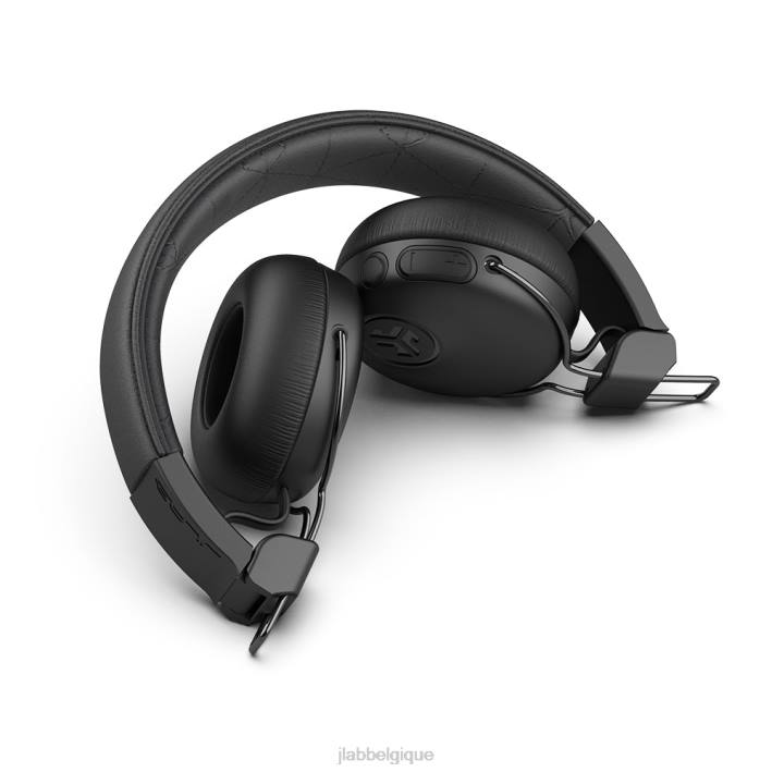 JLab casque supra-auriculaire sans fil studio anc écouteurs J4HV11 noir