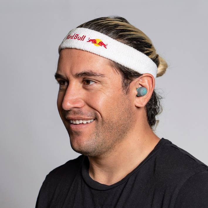 JLab allez air de vrais écouteurs sans fil écouteurs J4HV50 sarcelle