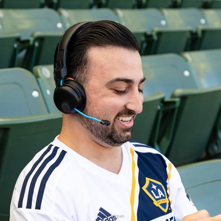 JLab jouer au casque sans fil de jeu écouteurs J4HV57 noir