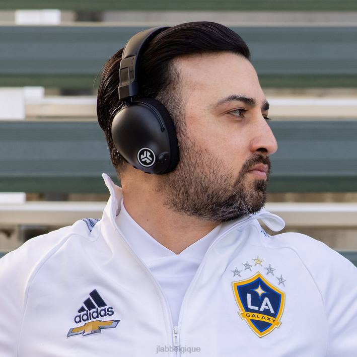 JLab jouer au casque supra-auriculaire sans fil de jeu pro écouteurs J4HV58 noir