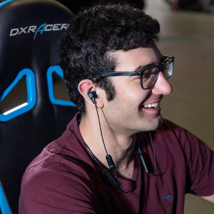 JLab jouer aux écouteurs sans fil de jeu écouteurs J4HV62 noir