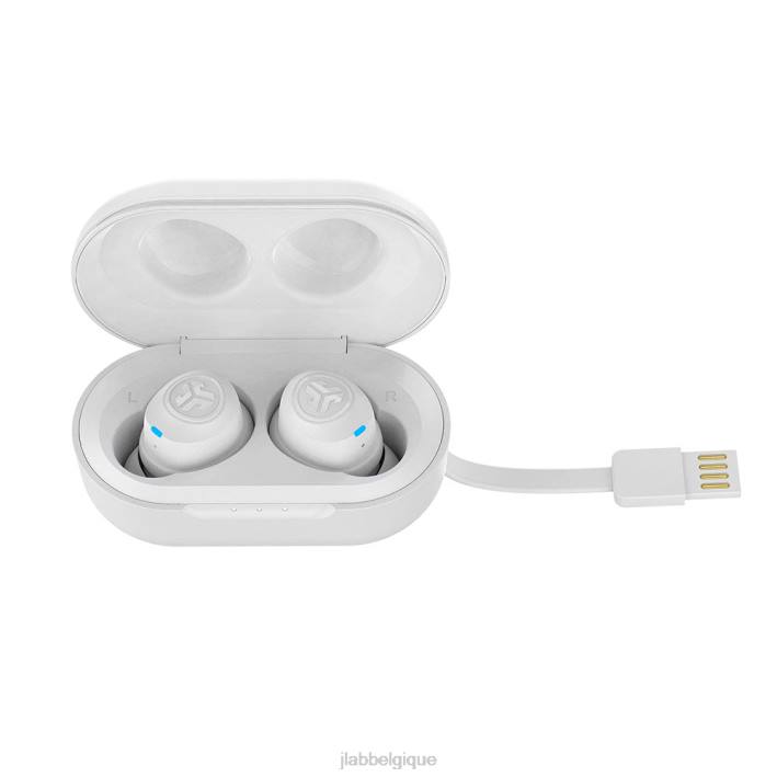JLab nouveaux jbuds air true sans fil écouteurs J4HV64 blanc