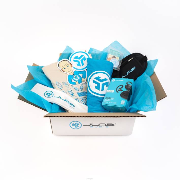 JLab véritable boîte mystère sans fil écouteurs J4HV74 nouveau