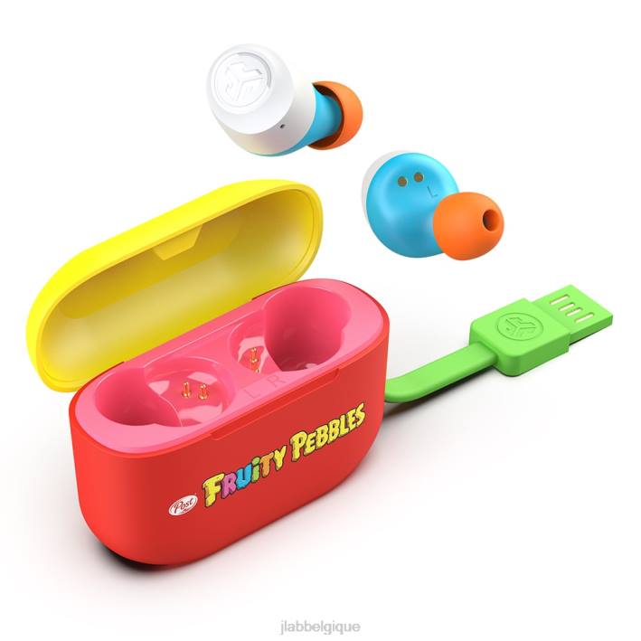 JLab cailloux fruités écouteurs sans fil véritables go air pop écouteurs J4HV118 galets fruités