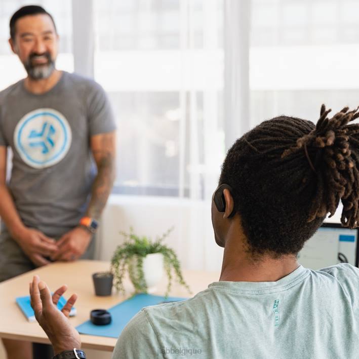 JLab écouteurs sans fil à oreille ouverte de sport ouvert écouteurs J4HV124 noir