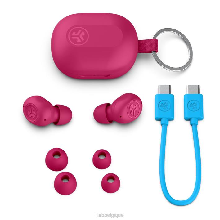 JLab jbuds mini véritables écouteurs sans fil écouteurs J4HV88 rose
