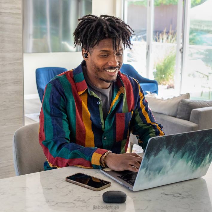 JLab véritables écouteurs sans fil jbuds air pro écouteurs J4HV109 noir